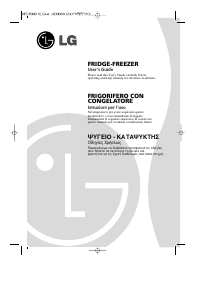 Bruksanvisning LG GR-B469BNRW Kyl-frys