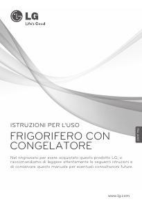 Manuale LG GB3033PVQW Frigorifero-congelatore