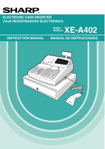 Handleiding Sharp XE-A402 Kassasysteem