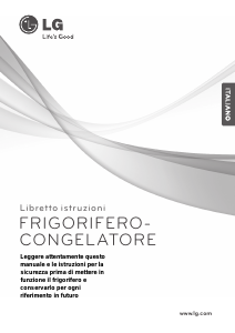 Manuale LG GT5240NSFW Frigorifero-congelatore