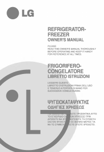 Bruksanvisning LG GR-G652JUQW Kyl-frys