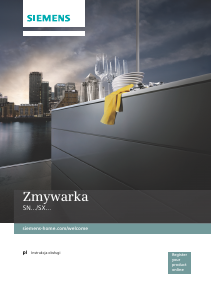 Instrukcja Siemens SN278I03TE Zmywarka