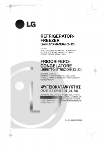 Bruksanvisning LG GR-S462QC Kyl-frys