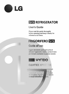 Bruksanvisning LG GR-L197QVQA Kyl-frys