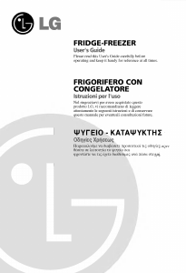 Bruksanvisning LG GR-409GVQA Kyl-frys