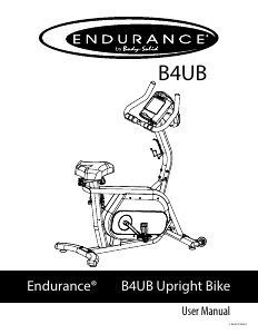 Manual Endurance B4UB Exercise Bike