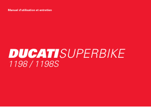 Mode d’emploi Ducati 1198 Superbike (2008) Moto