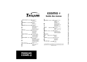 Mode d’emploi Trium Cosmo Téléphone portable