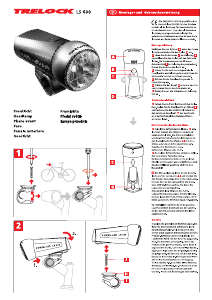 Manual Trelock LS 600 Bicycle Light