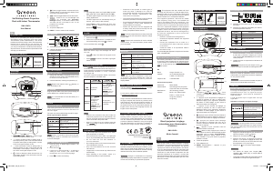 Manual Oregon RM313PNFA Alarm Clock