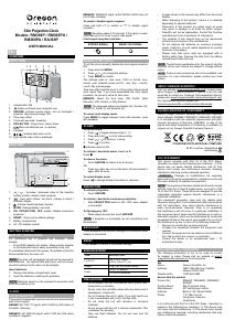 Manual Oregon RM368P Despertador