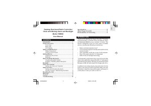 Manual Oregon RM926 Despertador