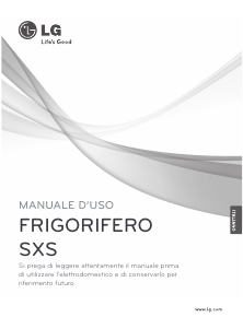 Manuale LG GS9167AEJZ Frigorifero-congelatore
