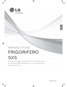 Manuale LG GSB325PVQZ Frigorifero-congelatore