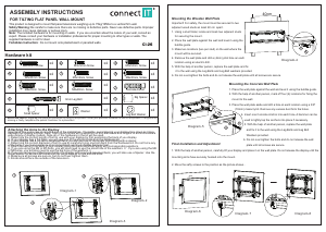 Handleiding Connect IT CI-26 Muurbeugel