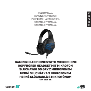 Bedienungsanleitung Connect IT CHP-6500-BK Headset