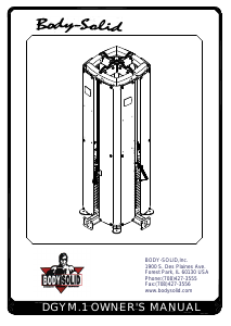 Manual Body-Solid DGYM Multi-gym