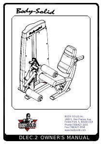 Manual Body-Solid DLEC-SF Multi-gym