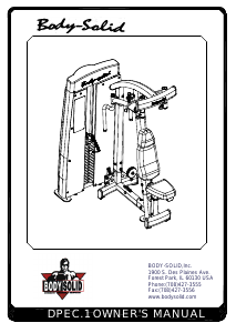 Manual Body-Solid DPEC-SF Multi-gym