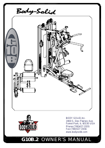 Manual Body-Solid G10B Multi-gym