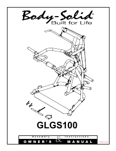 Manual Body-Solid GLGS100 Multi-gym