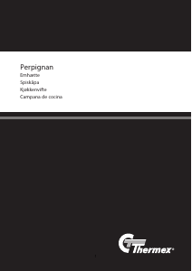 Manual de uso Thermex Perpignan Campana extractora