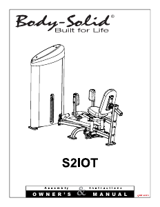 Manual Body-Solid S2IOT Multi-gym