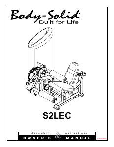 Manual Body-Solid S2LEC Multi-gym