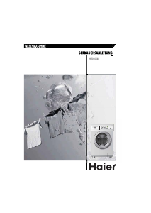 Manual Haier HW50-1010D Washing Machine