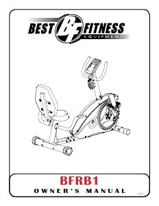 Handleiding Best Fitness BFRB1 Hometrainer
