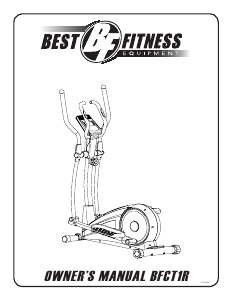 Handleiding Best Fitness BFCT1 Crosstrainer