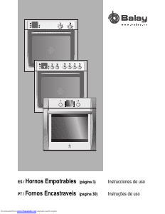 Handleiding Balay 3HF518B Oven