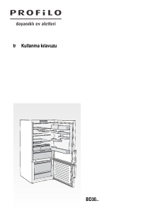 Kullanım kılavuzu Profilo BD3076IFVN Donduruculu buzdolabı