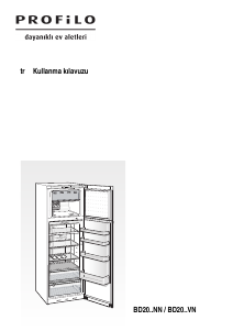 Kullanım kılavuzu Profilo BD2156L2VN Donduruculu buzdolabı
