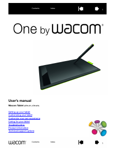 Bruksanvisning Wacom One Ritplatta