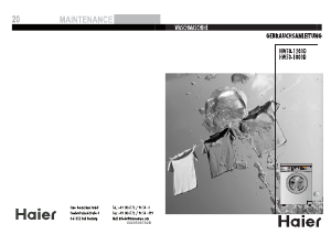Handleiding Haier HW50-1203D Slimline Wasmachine