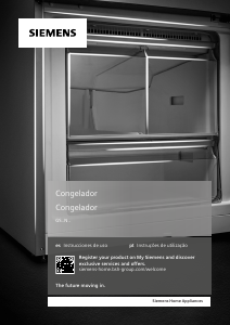 Manual de uso Siemens GS36NAIEP Congelador