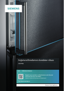 Kullanım kılavuzu Siemens CI36TP02L Donduruculu buzdolabı
