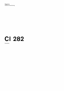 Bedienungsanleitung Gaggenau CI282112 Kochfeld
