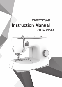 Handleiding Necchi K121.A Naaimachine