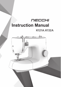 Manual Necchi K121.A Sewing Machine