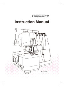 Handleiding Necchi L234A Naaimachine