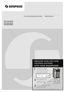 Handleiding Simpson SWT6055TMWA Wasmachine