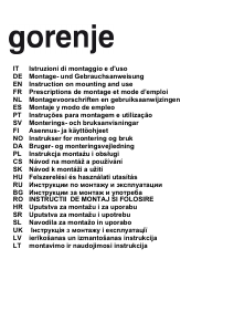 Bedienungsanleitung Gorenje DK6315X Dunstabzugshaube