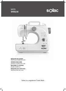 Manual Solac SW8230 Cotton 16 Máquina de costura