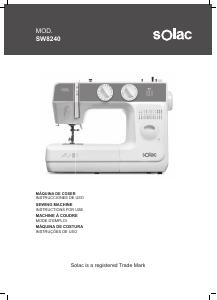 Manual Solac SW8240 Cotton 24 Sewing Machine