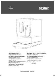 Handleiding Solac CA4810 Espresso-apparaat