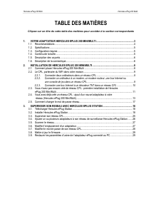 Mode d’emploi Hercules ePlug 200 Mini/Multi Adaptateur CPL