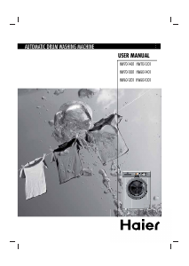 Manual Haier HW70-1401 Washing Machine