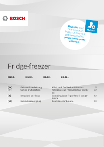 Mode d’emploi Bosch KIL22AFE0 Réfrigérateur